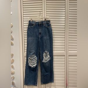 Wide Leg Dark Wash Cello Jeans